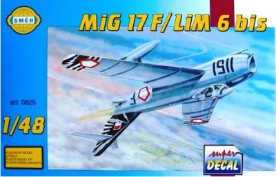 Smer 0825 самолёт MiG 17 F/ LiM 6 bis (1:48)