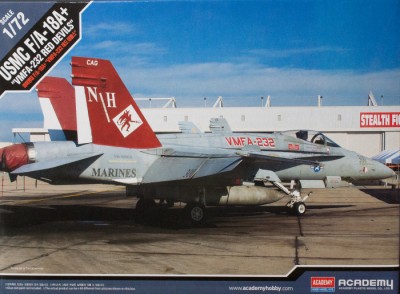 Academy 12520 самолет USMC F/A 18A+ VMFA-232 "Red devils" (1:72)
