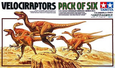 Tamiya 60105 Velociraptors ( 6 шт.)