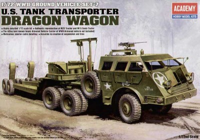 Academy 13409 US Tank Transporter Dragon Wagon