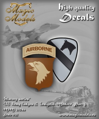 Magic Models 35046 US Army Badges & Insignia. Modern. Part III