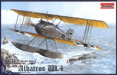 Roden 034 Albatros W.4 Late Float Plane 1/72