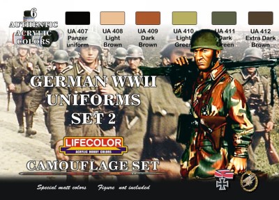 LifeColor CS05 German WWII Uniforms Set 2