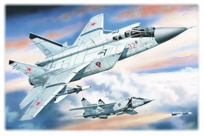 ICM 72151 MiG-31 "Foxhound", Russian Heavy Interceptor Fighter