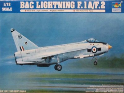 Trumpeter 01634 BAC Lightning F.1A/F.2 1/72