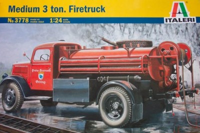 Italeri 3778 Opel Blitz Firetruck 1/24