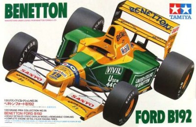 Tamiya 20036 Benetton Ford B192 1/20