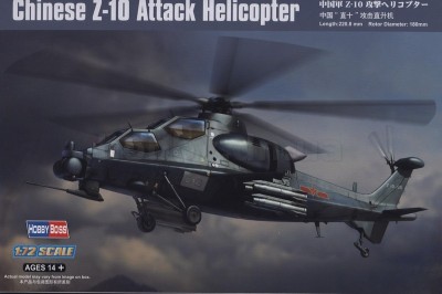 Hobby Boss 87253 Z-10 Attack Helicopter 1/72