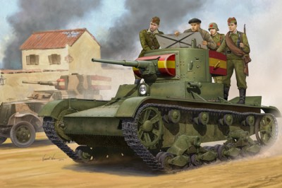 Hobby Boss 82496 Soviet T-26 Light Infantry Tank Mod.1935 1/35