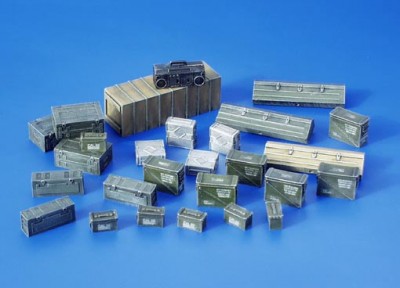 Plusmodel PM125 Ammun. Containers, Modern 1/35