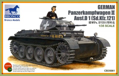 Bronco CB35061 PanzerKampfwagen II Ausf.D1 1/35