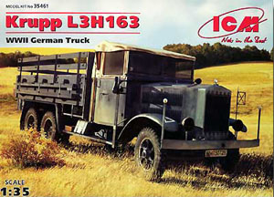 ICM 35461 Krupp LH163, немецкий грузовой автомобиль, 2МВ, 1/35