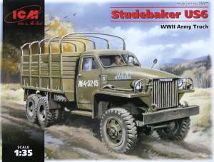 ICM 35511 Studebaker US6, армейский грузовой автомобиль, 1/35