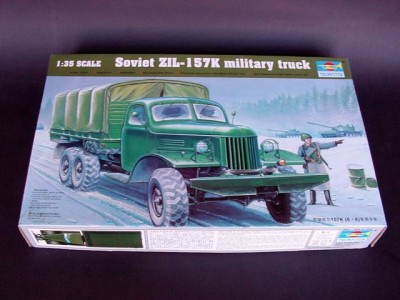 Trumpeter 01003 ZIL-157K military truck, 1/35