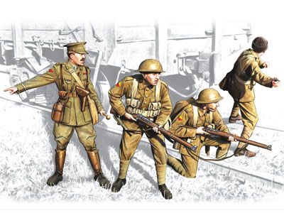 ICM 35301 British Infantry (1917-1918), 1/35