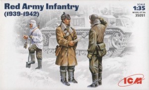 ICM 35051 WWII Red Army Infantry 1939-1942, 1/35