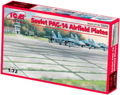 ICM 72214 SOVIET PAG-14 AIRFIELD PLATES, 1/72