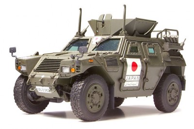 Tamiya 35275 JGSDF Light Armored Vehicle Iraq Humanitarian Assistance Unit Set, 1/35