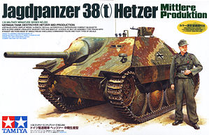 Tamiya 35285 Jagdpanzer 38(t) Hetzer Mittiere Produktion, 1/35