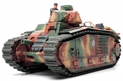 Tamiya 35287 Tamiya (#35287) - Tamiya 1/35 Battle Tank B1 bis (German Army Type), 1/35