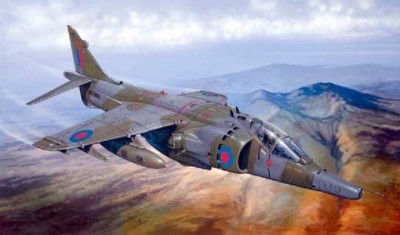 Italeri 1278 Самолет Harrier GR.3 "Falkland", 1/72