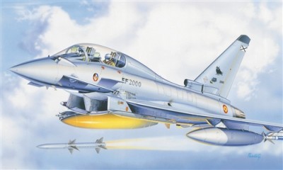 Italeri 099 Самолет Eurofighter Twin-Seater, 1/72