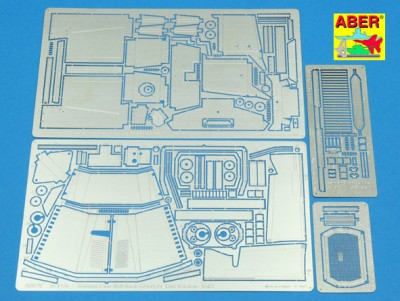 Aber 35 132 German 3 ton Half-track Sd.Kfz.11 - late version - vol.2 - fenders & engine averlay