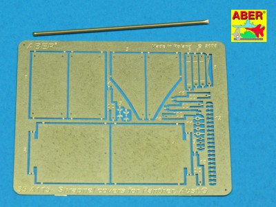 Aber 35 A115 Aditional shrapnel covers for Panther Ausf.G 1/35