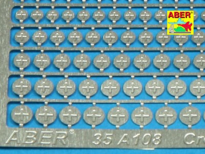 Aber 35 A108 Cross type screw heads