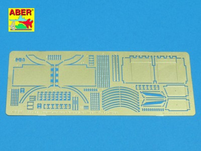 Aber 35 A42 Front and back fenders for Tiger II & Jagdtiger