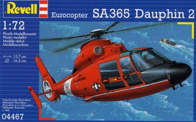 Revell 04467 Eurocopter SA 365 Dauphin 2, 1/72