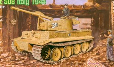 Dragon 7210 Bergepanzer Tiger I w/Zimmerit 1/72