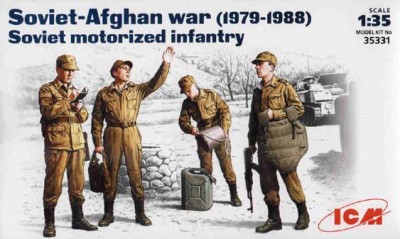 ICM 35331 Soviet Motorized Infantry Soviet-Afghan War 1979-88 1/35