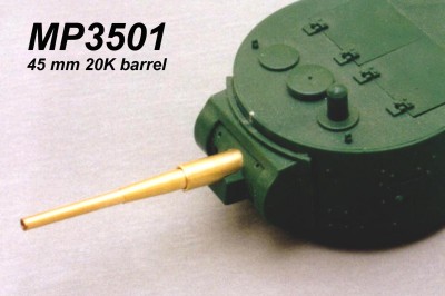 Model Point 3501 45 мм ствол 20K 1/35