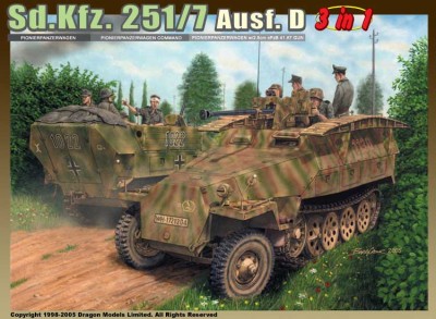 Dragon 6223 (1/35) Sd. Kfz. 251/7 Ausf. D Pioneerpanzerwagen 1/35