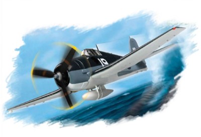 Hobby Boss 80256 Самолет: F6F-3 Hellcat (Hobby Boss) 1/72