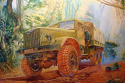 Roden 804 КрАЗ-214Б Советский военный грузовик