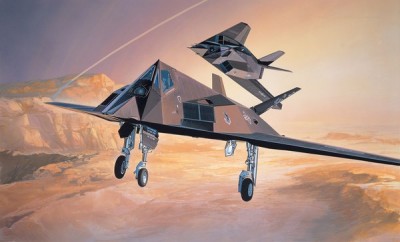 Моделист 207211 Американский самолет-невидимка F-117А "Стелс" 1/72