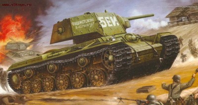Моделист 303536 Тяжелый танк КВ-1 1/35