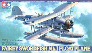 Tamiya 61071 Fairey Swordfish Floatplane (на поплавках)
