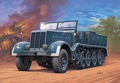 Revell 03141 Германский тягач "Sd.Kfz. 9 Halftrack Famo 18t" 1:72