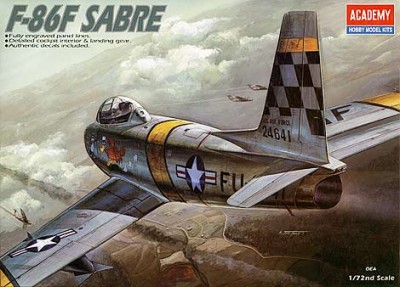 Academy 1629 F-86F "Сейбр", 1/72