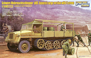 Great Wall Hobby L3512 WWII German sWS General Cargo Version/w 5 crews, 1/35