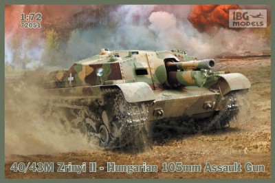 IBG 72051 40/43M Zrinyi II Hungarian 105mm Assault Gun