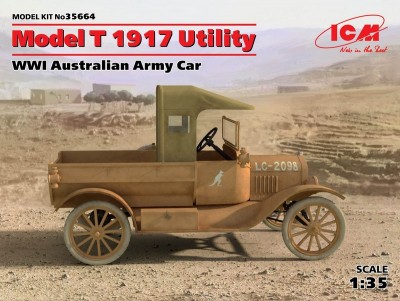 ICM 35664 Model T 1917 Utility, Армейский автомобиль Австралии І МВ
