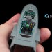 Quinta Studio QD48027 3D Декаль интерьера кабины МиГ-31Б (для модели AMK) 1/48