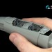 Quinta Studio QD48041 3D Декаль интерьера кабины F-15D (для модели GWH) 1/48