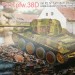 Amusing Hobby 35A019 PzKpfw 38D with Pz IV turret 8 cm PAW 600